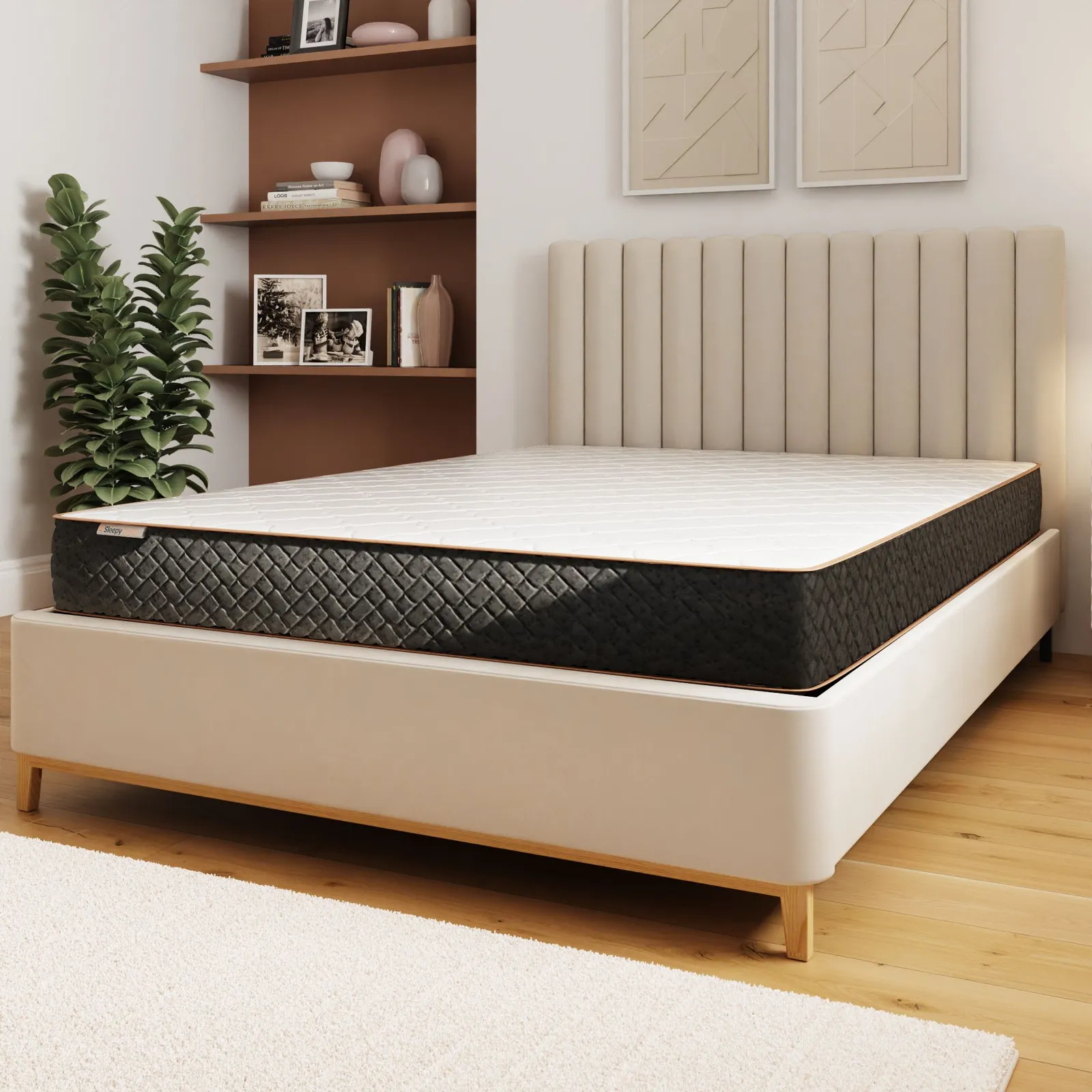 GFW SleepyCastle Rolled Pocket Sprung Mattress In A Box 2