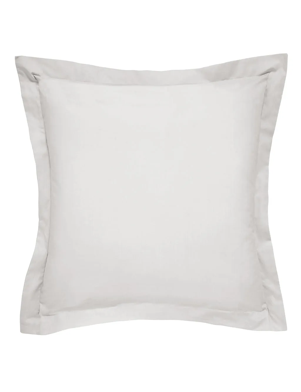 Bedeck of Belfast Pure Cotton 1000 Thread Count Square Pillowcase Silver
