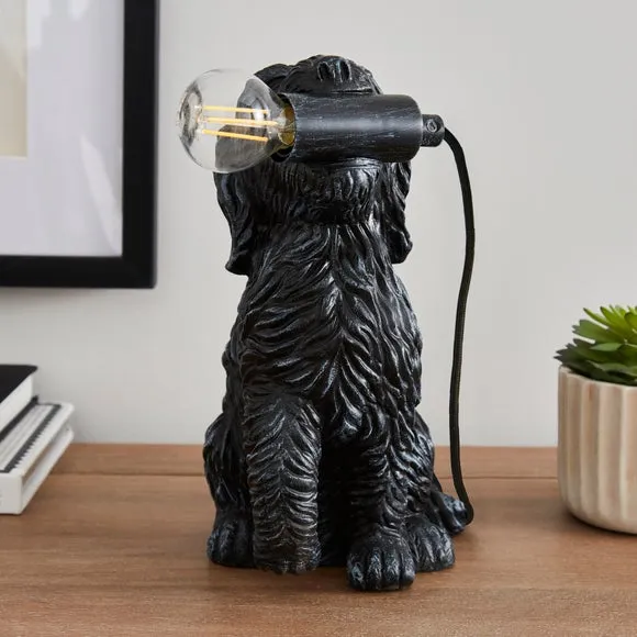 Reggie the Cockapoo Table Lamp 3
