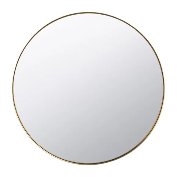 Slim Frame Round Wall Mirror 5
