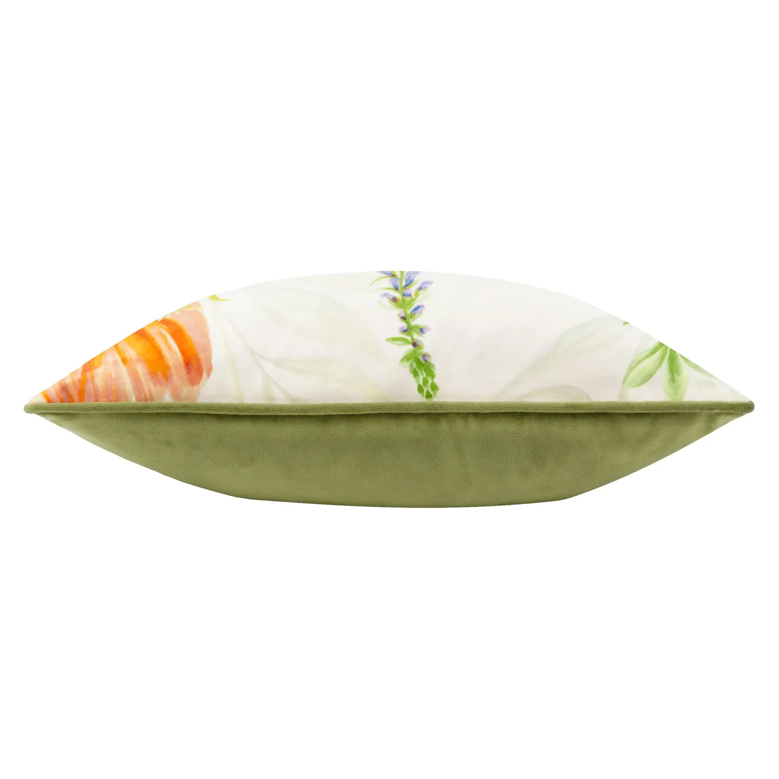 Wylder Nectar Garden Bluebird Velvet Cushion 4