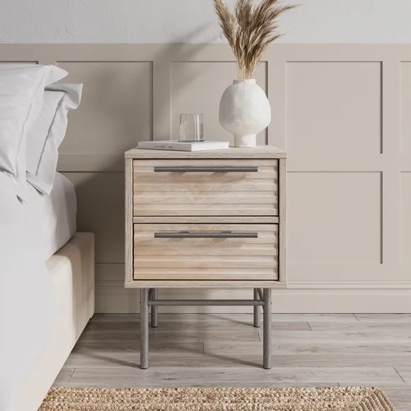 Bryant 2 Drawer Bedside Table 1