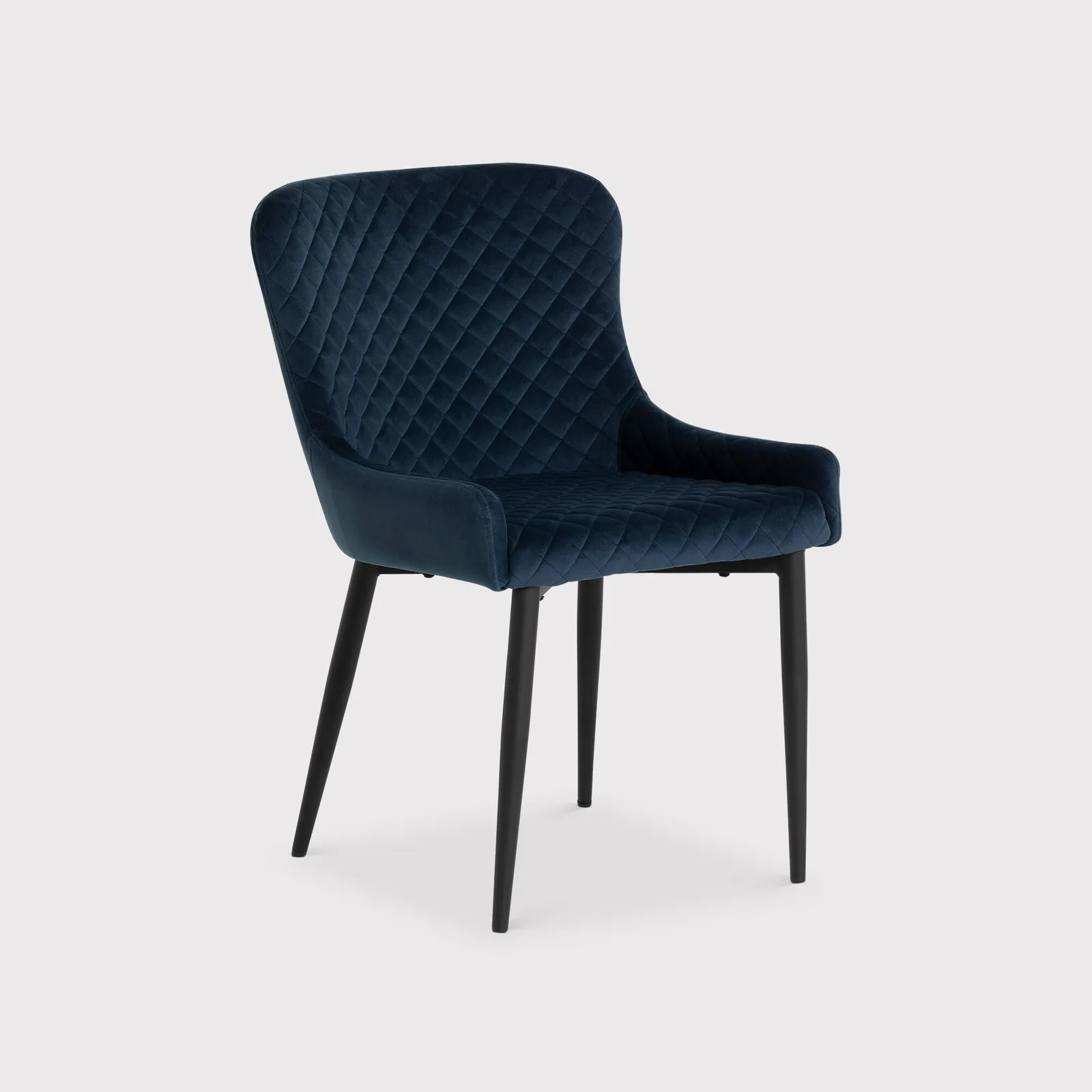 Rivington Dining Chair, Blue Velvet | Barker & Stonehouse 2