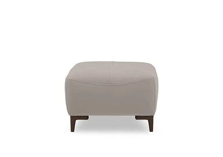 Marconi Leather Footstool