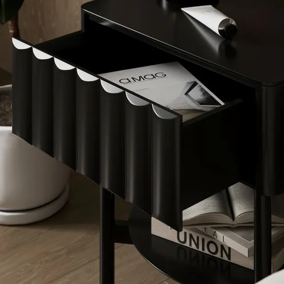 Alita 1 Drawer Bedside Table 3