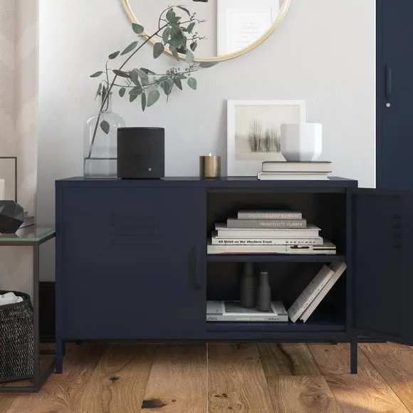 Bradford 2 Door Metal Accent Cabinet 6