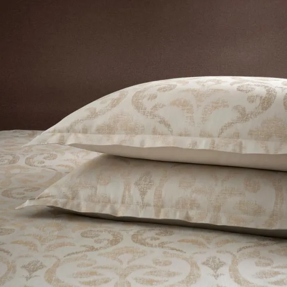 Dorma Rhaine 100% Cotton Jacquard Oxford Pillowcase Pair 2