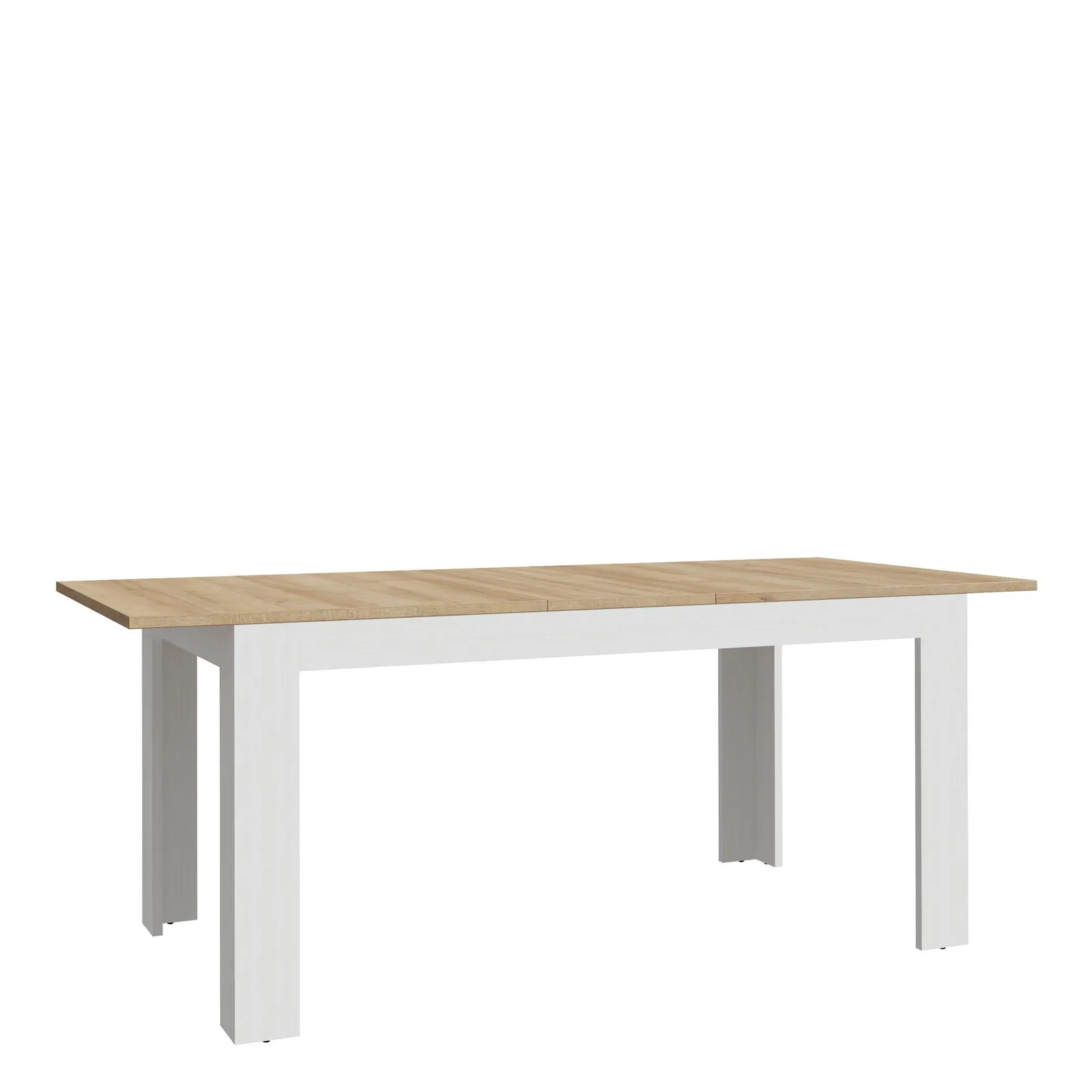 Furniture To Go Bohol Extending Dining Table in White 4