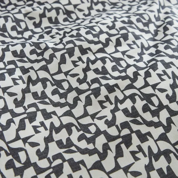Valter Mino Geometric Duvet Cover & Pillowcase Set 2