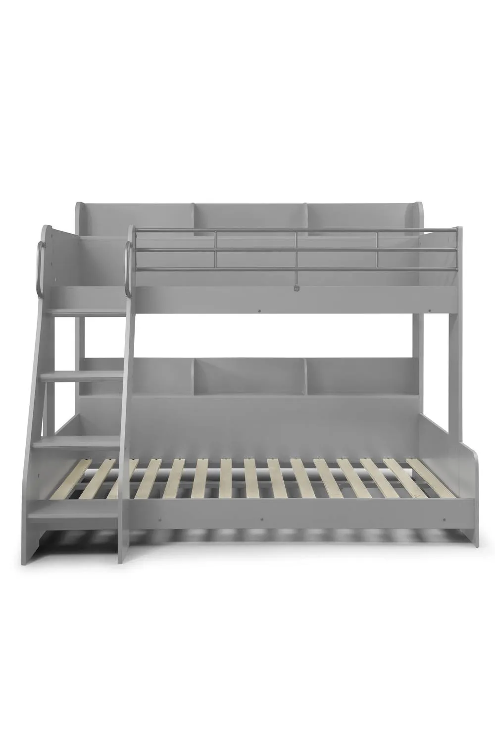 Julian Bowen Domino Triple Sleeper Bunk Bed in Grey 4