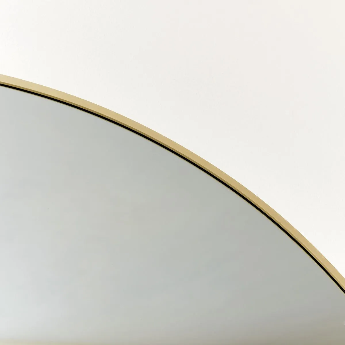 Melody Maison Large Gold Arched Wall Mirror 90cm X 120cm 4