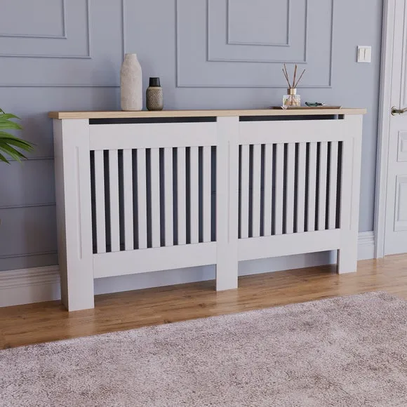 Return - Vida Designs Arlington Radiator Cover, Large