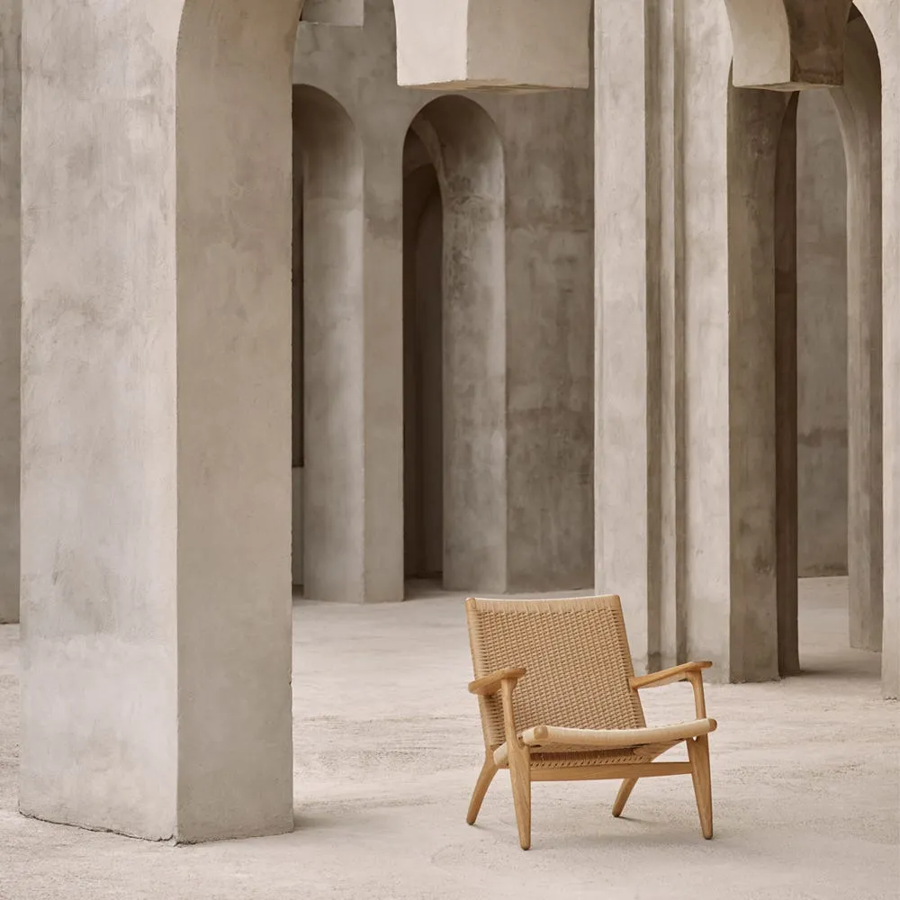 Carl Hansen & Son CH25 armchair Oak Oil / Natural cord 3