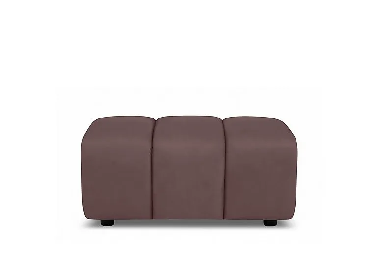 Rhianna Large Leather Footstool