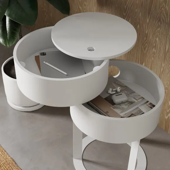 Addison Swivel Bedside Table 3
