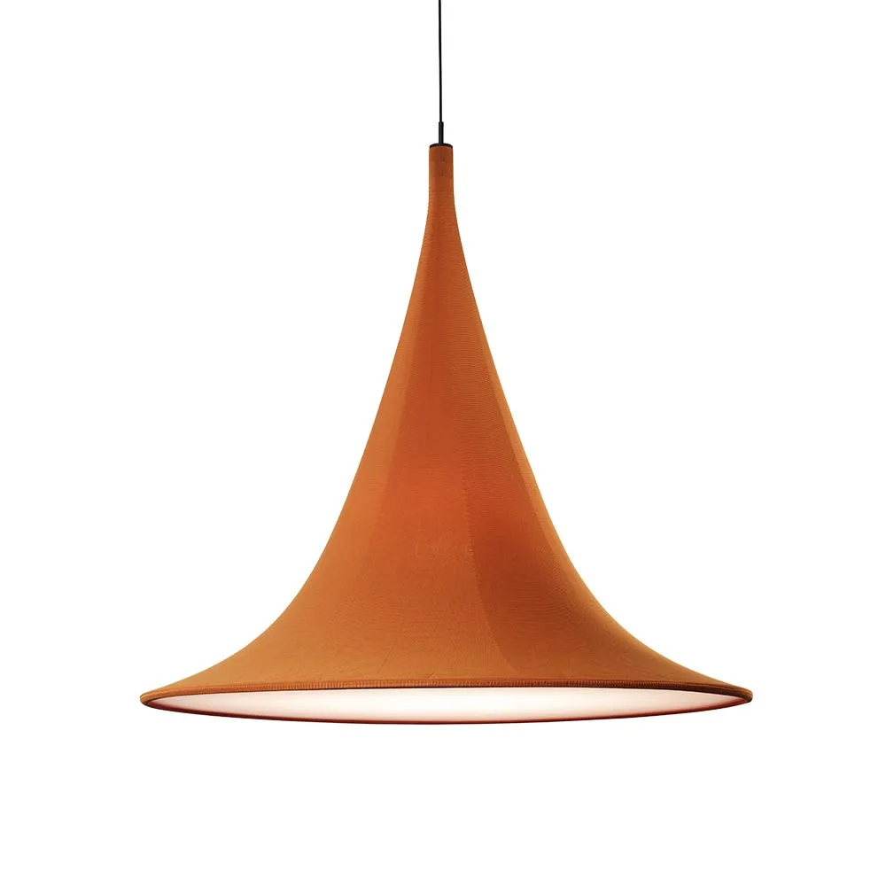 Heal's Cabana Pendant Light Orange Large 2