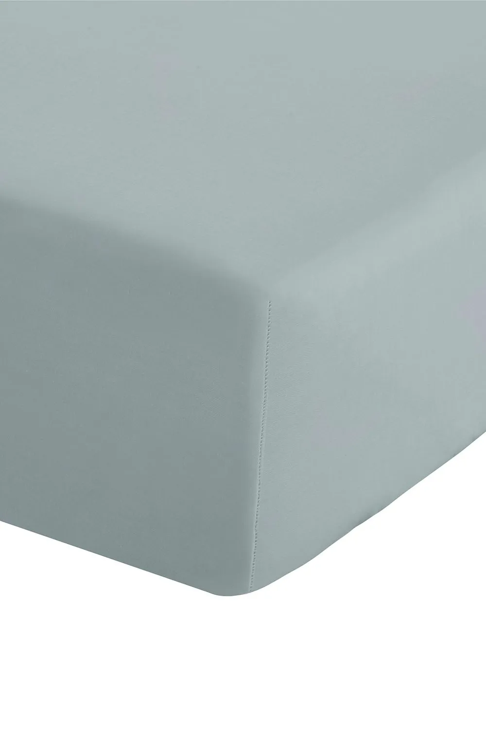 Catherine Lansfield 'Easy Iron Percale' Combed Polycotton 35cm Depth Sheet in Duck Egg Blue 1