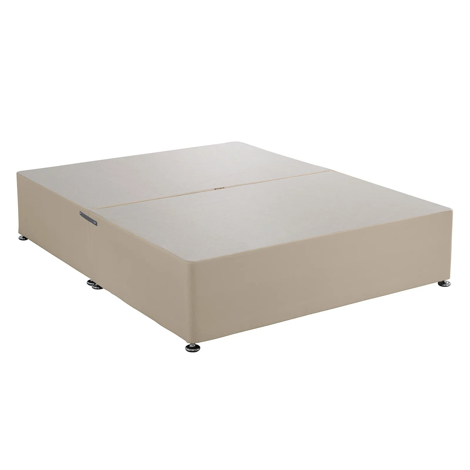 Universal Cream Linen Divan Base Cream