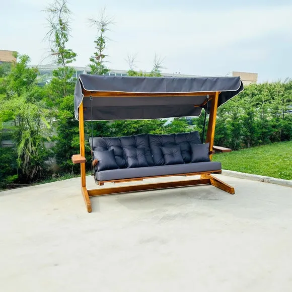 St Andrews 3 Seater Outdoor Swing Seat 3