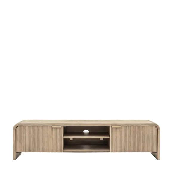 Cedar & Sage Ontario Mango Wood TV Unit for TVs up to 55" 4