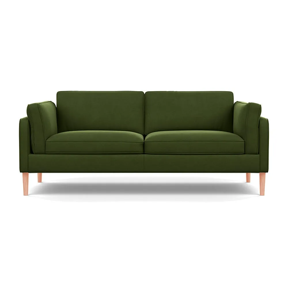 Heal's Sonno 3 Seater Nobilis Velvet Leaf Natural Feet 1
