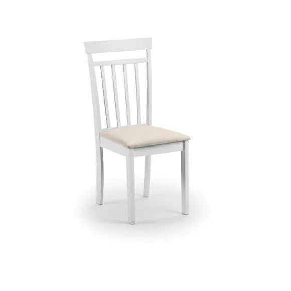 Return - Coast Set of 2 Dining Chairs, Faux Linen 2