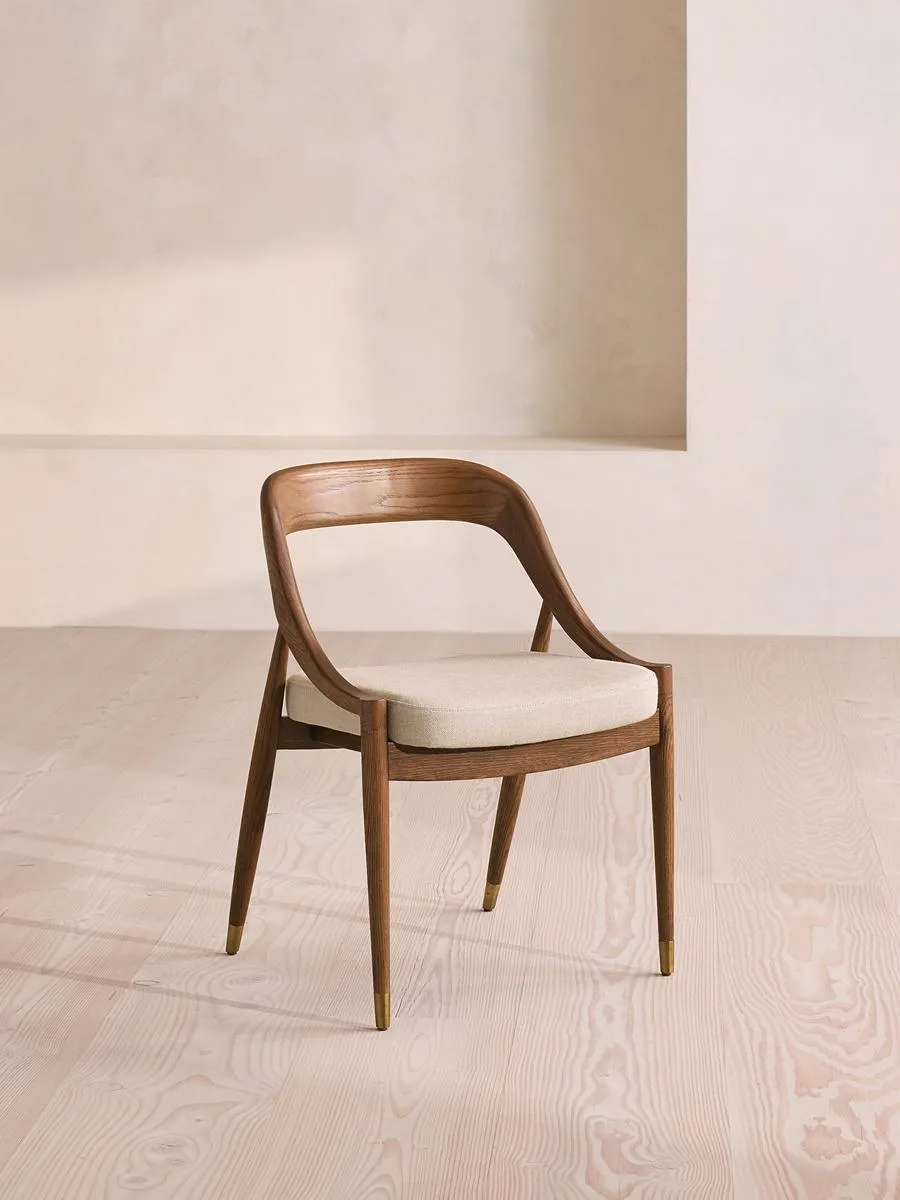 Warren Dining Chair, Slubby Linen