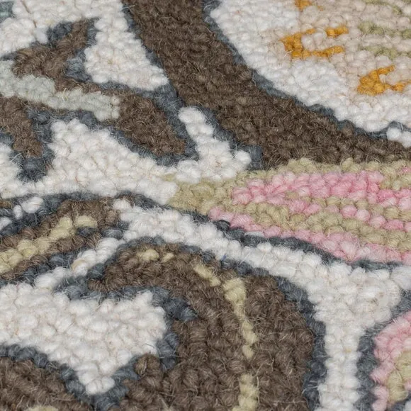 Mabel Floral Wool Rug 2