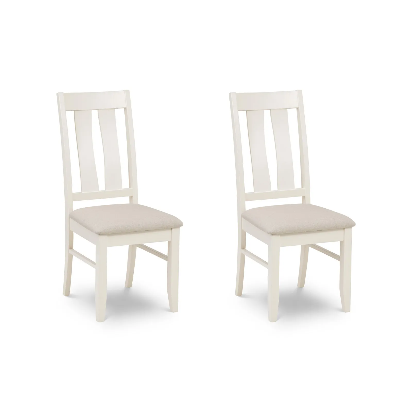 Pembroke Set of 2 Dining Chairs White Cream