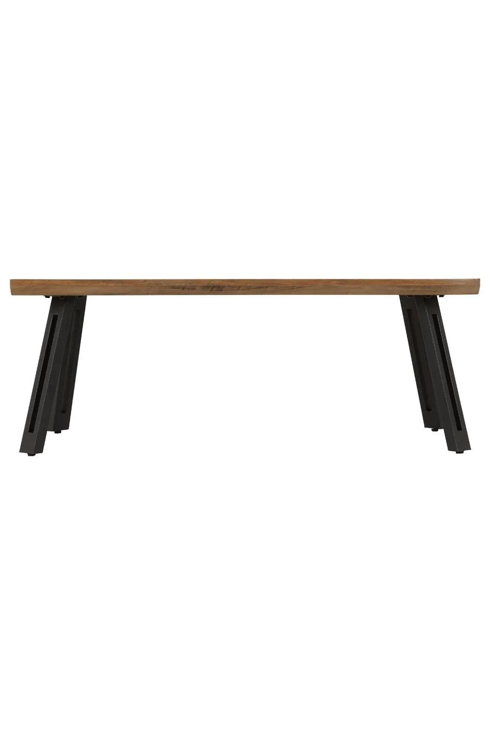 Seconique Quebec Wave Edge Coffee Table in Dark Brown 2