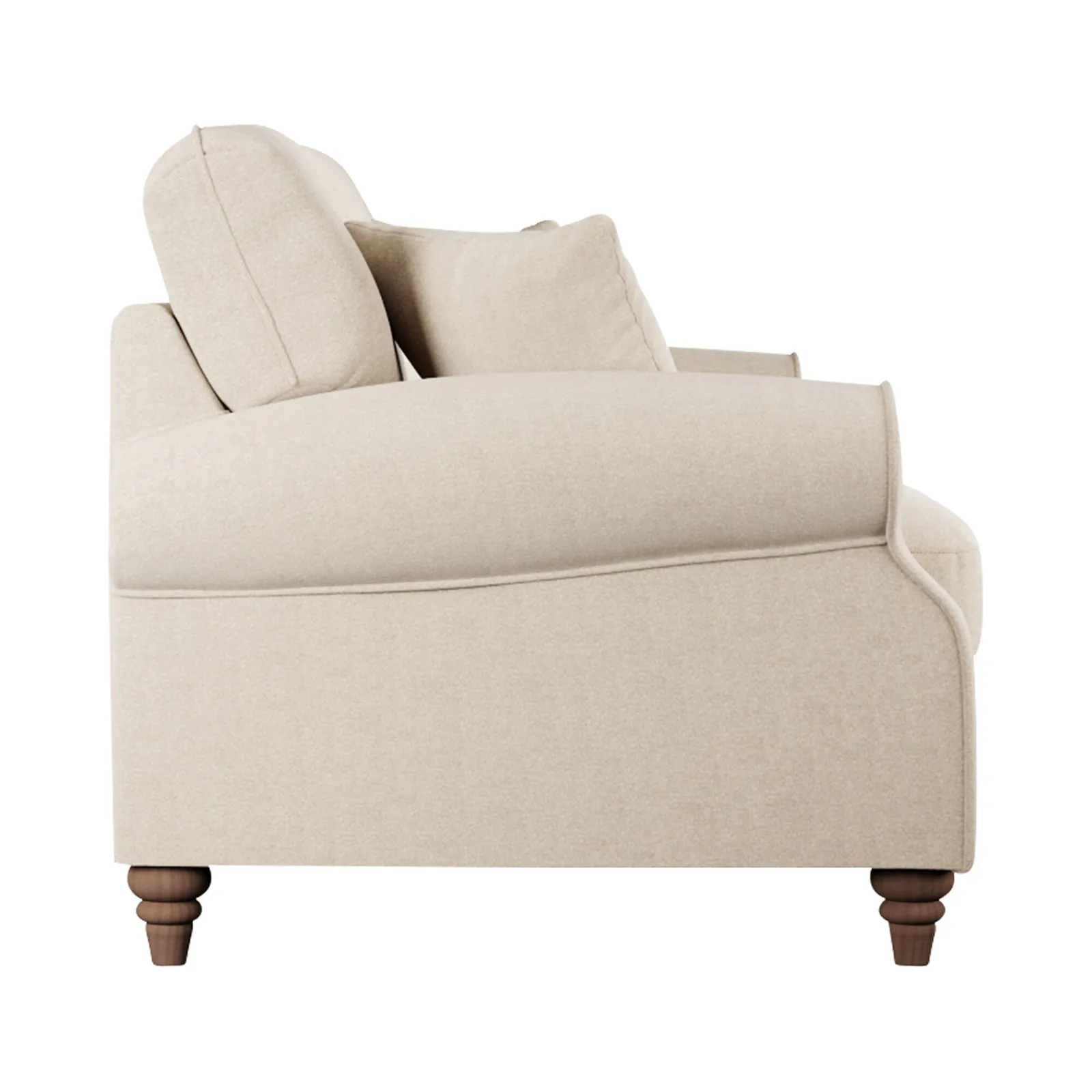 Hattie 3 Seater Sofa, Neutral Fabric | Barker & Stonehouse 3