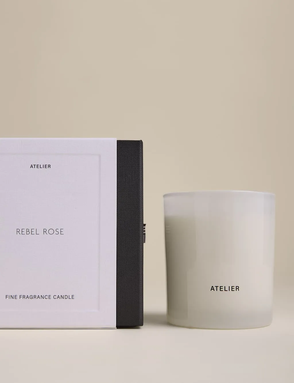 Atelier Rebel Rose Scented Candle Black Mix