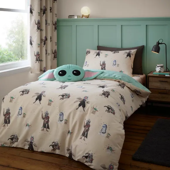Star Wars The Mandalorian Duvet Cover and Pillowcase Set