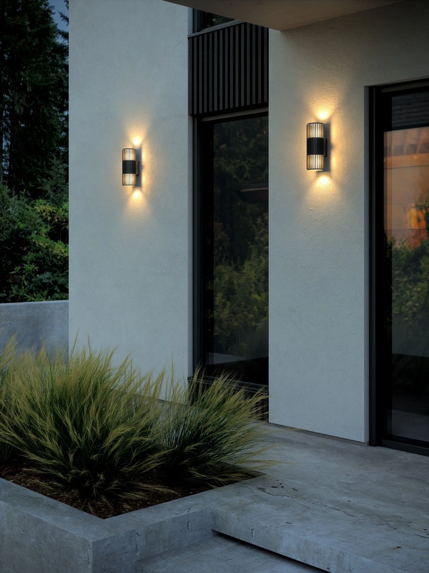 Nordlux Aludra Outdoor Wall Light Black Metal Garden E27 IP54 Mains 5