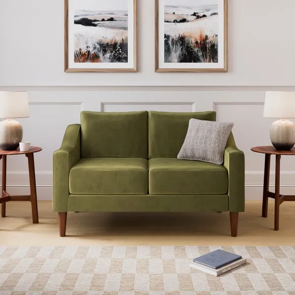 Hugo Velvet 2 Seater Sofa