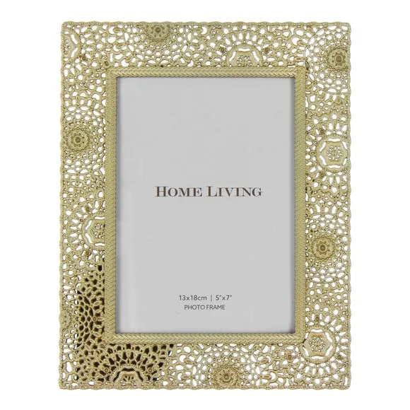 Impressions Gold Moroccan Photo Frame 2