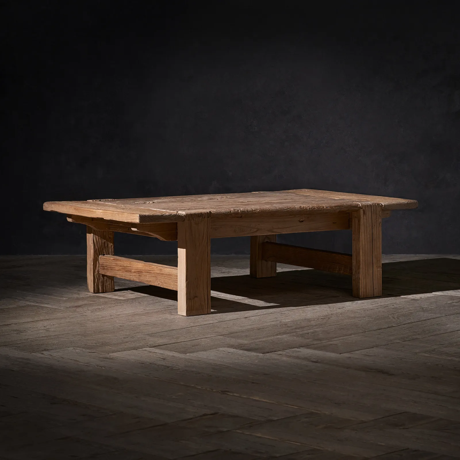 Timothy Oulton Crofters Coffee Table 120X70Cm, Timber Wood | Barker & Stonehouse 2