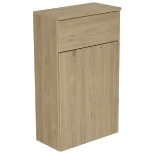 Newland Natural Oak WC Unit With Top - 500mm