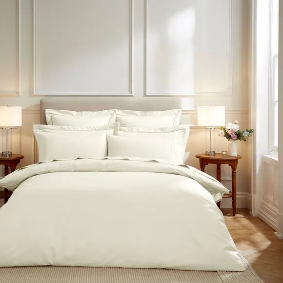 Dorma Crisp & Fresh 400 Thread Count Egyptian Cotton Percale Standard Pillowcase 5