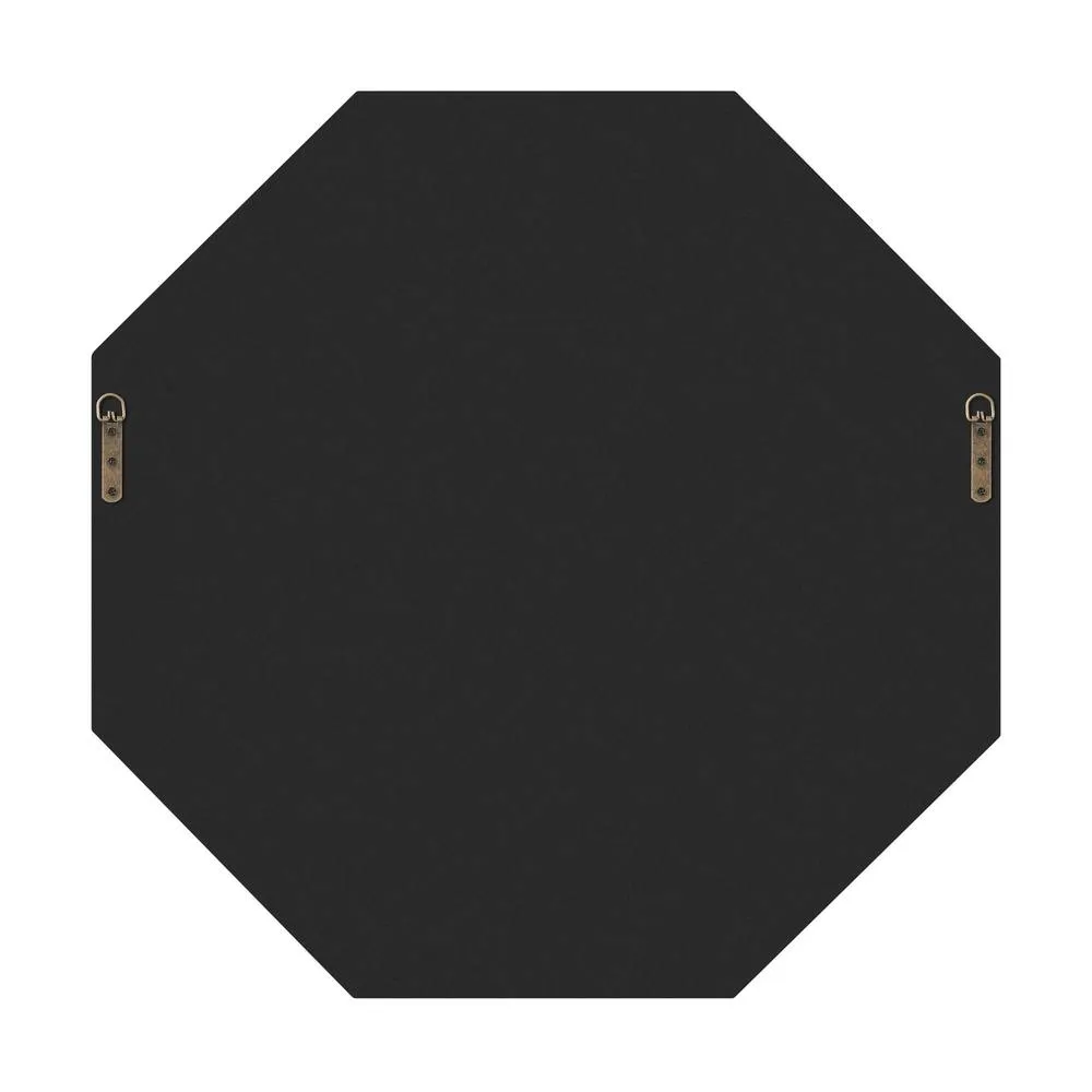 FurnitureboxUK Roux Deco Style Medium Octagon Mirror in Clear 4