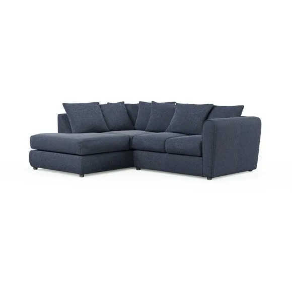 Blake Multi Texture Corner Chaise Sofa 6