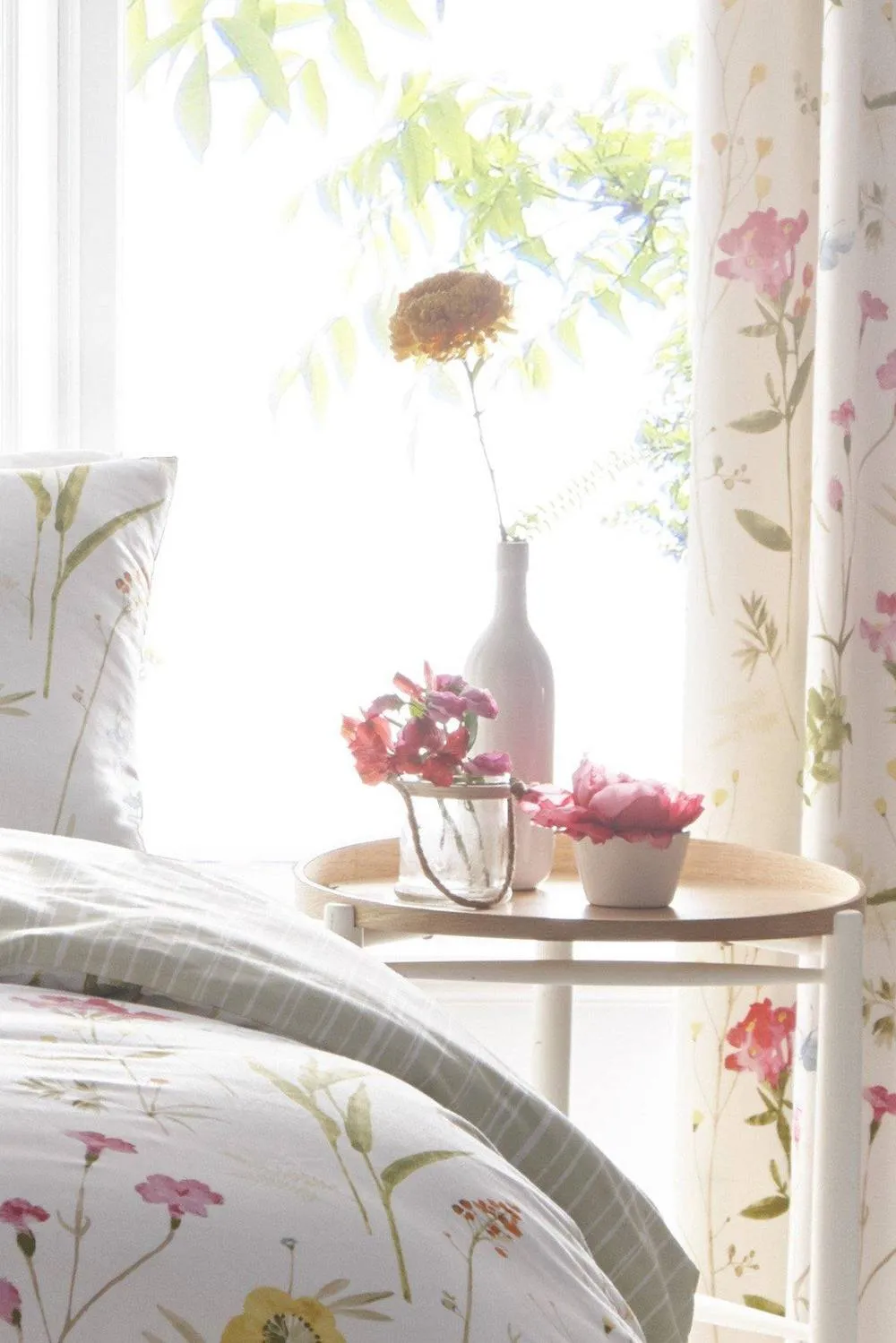 Dreams & Drapes 'Spring Glade' Pair of Pencil Pleat Curtains 3