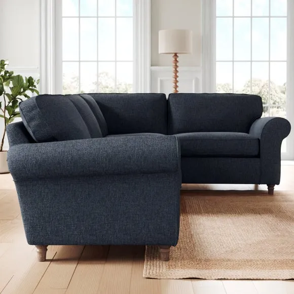 Flori Soft Chenille Corner Sofa 3
