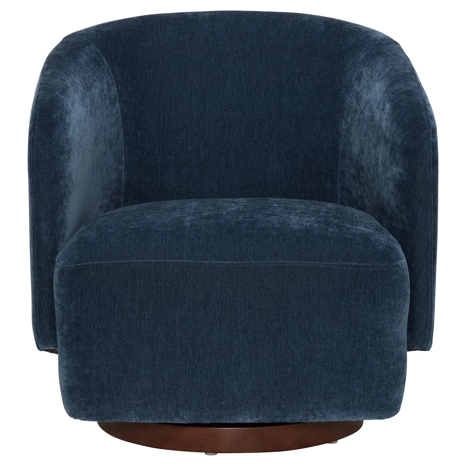 Pellaro Swivel Armchair, Blue Fabric | Barker & Stonehouse 3