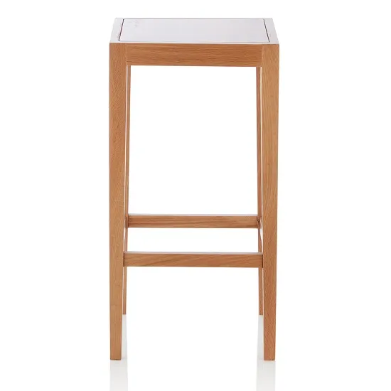 Proctor Wooden Bar Stool Square In Oak
