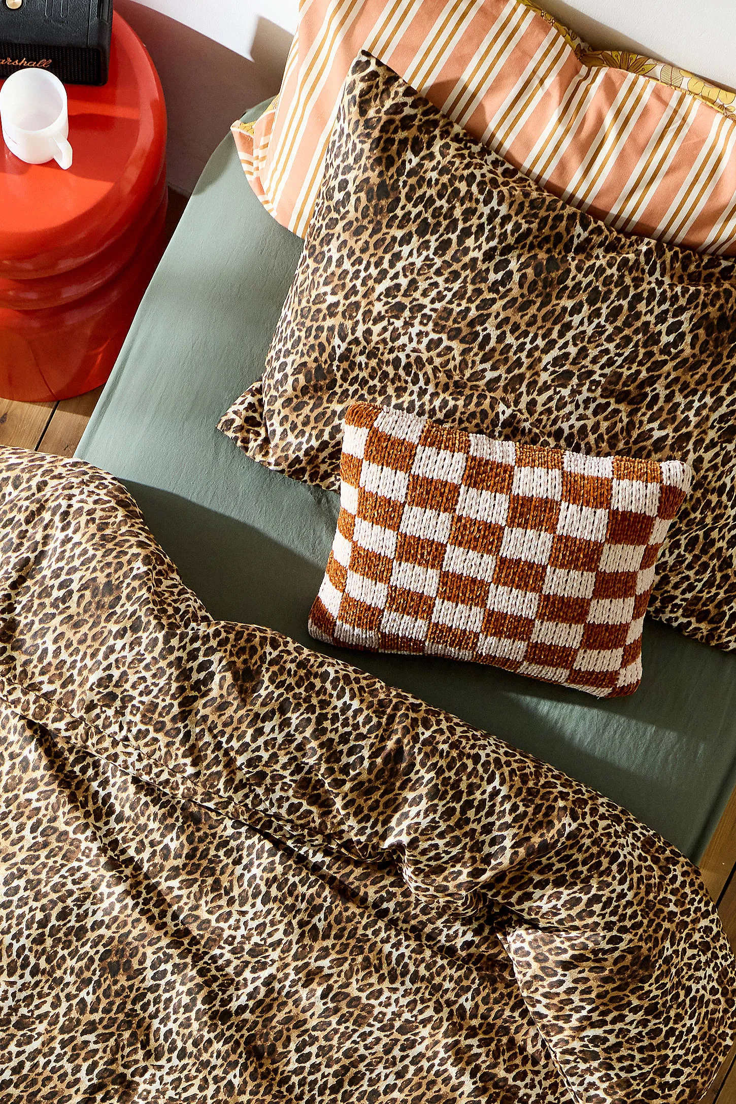 Leopard Print Duvet Set - Neutral 2