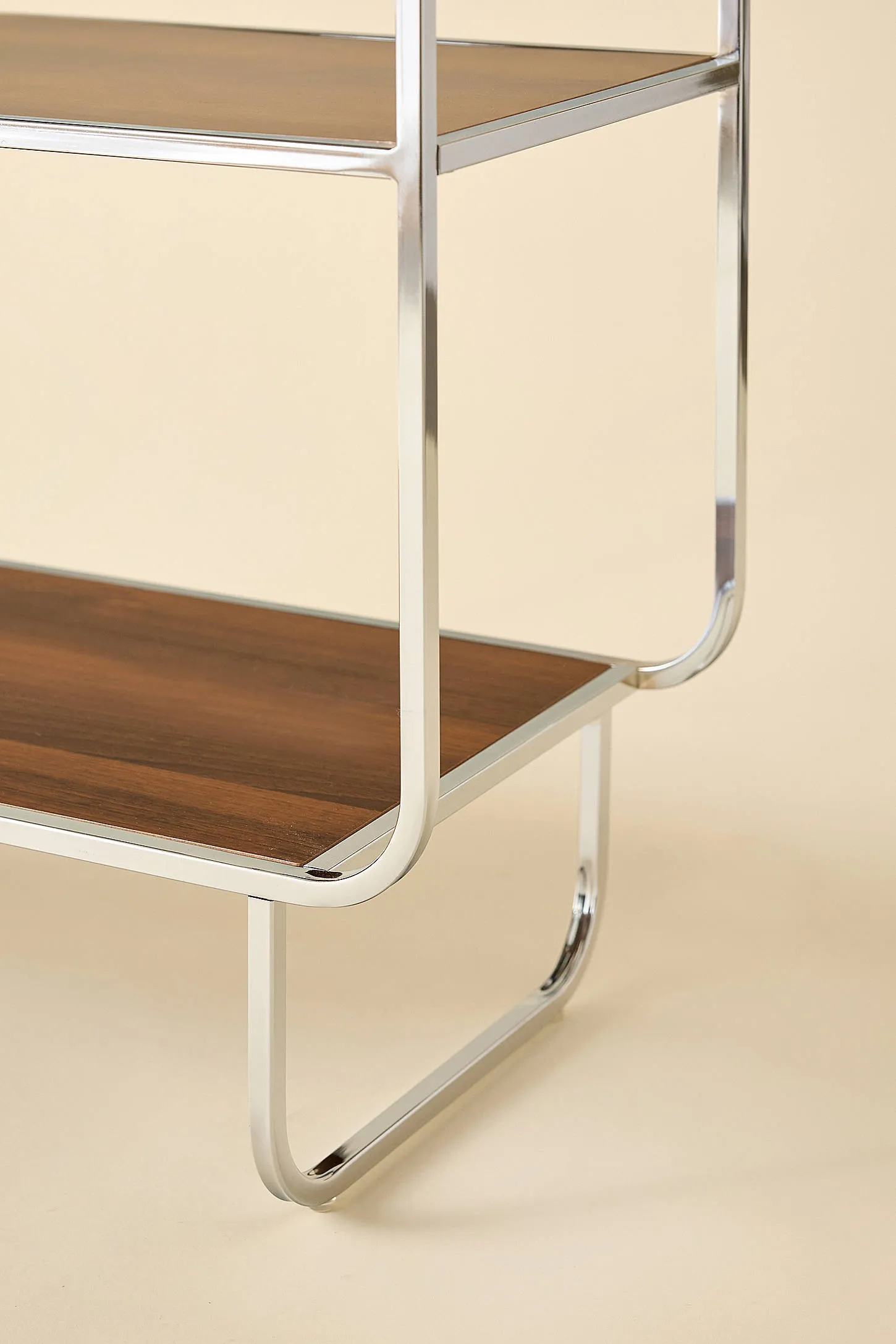 Alana Chrome Bookshelf - Silver ALL 3