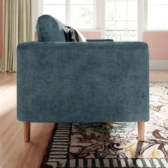 Max Soft Tonal Chenille 3 Seater Sofa 3