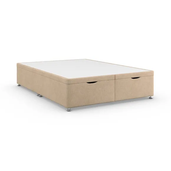 Everyday End Opening Ottoman Bed Frame, Woven Fabric 3