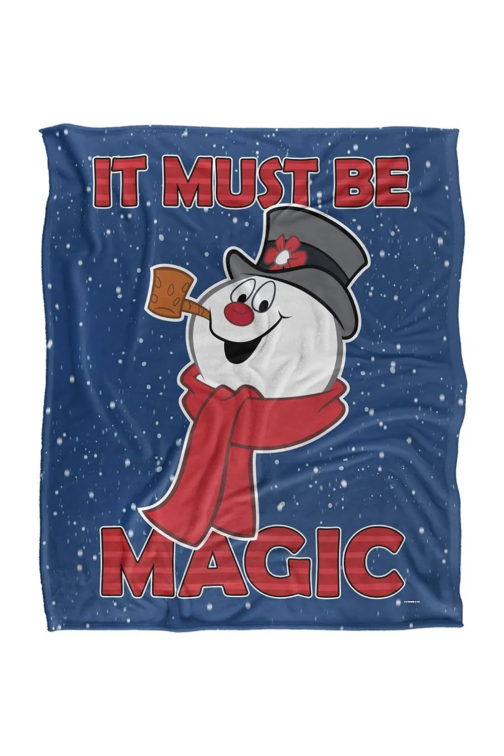 Warner Brothers Frosty The Snowman 152x127 cm It Must Be Magic Soft Throw Blanket